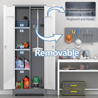 65" H Metal Garage Storage Cabinets - Image 5