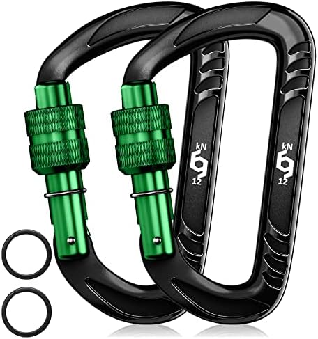 Rhino Produxs 12kN Heavy Duty Carabiner Clips by RhinoCarabiners