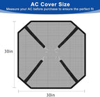 Central Air Conditioner Covers for Outside Units 30'' x 30'', AC Mesh Covers - Image 2