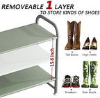 INGIORDAR 3 Tier Long Shoe Rack Organizer - Image 5