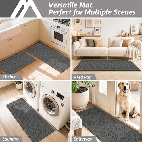 COSY HOMEER Kitchen Rugs and Mats 20"x48" Non Slip Kitchen Mats - Image 7
