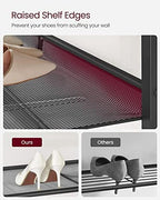 VASAGLE 4-Tier Shoe Rack, Adjustable, Freestanding - Image 7