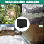 Outdoor Prep Table Cover for 44 inch Patio Serve Prep Storage Cart - Image 5