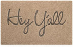 Hey Yall Welcome Mat Funny Doormat by Lzuso
