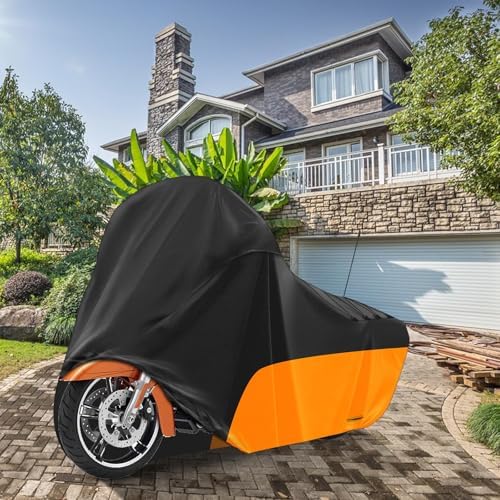 Motorcycle Cover Heavy Duty for Touring Side Box Models - Image 6