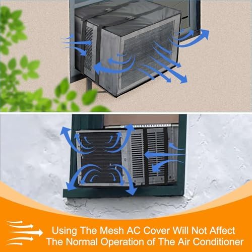 Demao AC Screen Cover for Outside Unit, 25.6" W × 21" D × 18" H Universal - Image 7
