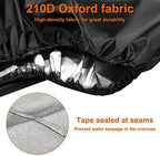 Waterproof Stackable Chair Covers, Uranshin Outdoor Patio Furniture Covers - Image 5