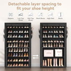 LANTEFUL Shoe Rack with Covers - Image 6