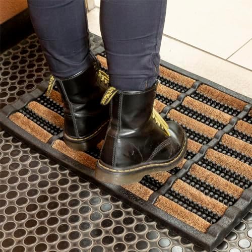 FOOTMATTERS Ninamar Mud Scrubber Tray Mat – 24 x 16 inch - Image 2
