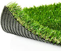 Premium Artificial Grass 7' x 34' Outdoor Rug, 1.38"" Realistic Thick Turf by ZGRHOMEGARDEN