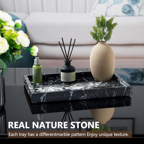 Real Natural Marble Tray for Bathroom, Kitchen Counter & Desktop - Image 6