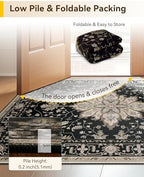 RELEANY Washable Area Rug - Image 4