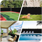 iCover 6x12ft Privacy Screen Fence, Outdoor Fencing Panels, Garden Windscreen - Image 5