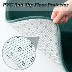 HUXMEYSON Bathroom Rugs Sets 3 Piece, Non-Slip & Quick Dry Bath Mat Set - Image 3