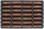 FOOTMATTERS Ninamar Mud Scrubber Tray Mat – 24 x 16 inch by Footmatters