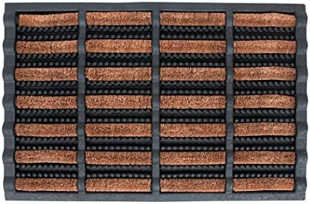 FOOTMATTERS Ninamar Mud Scrubber Tray Mat – 24 x 16 inch by Footmatters