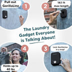 GorillaLine - Retractable Clothesline Indoor Outdoor Clothes Line - Heavy Duty - Image 2
