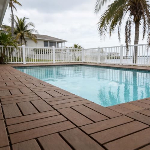68-Pack Interlocking Deck Tiles 11.42"x11.42" – 61.60 Sq.Ft Deck Flooring - Image 5