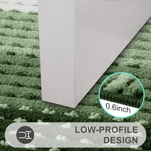 Kitinjoy Indoor Outdoor Door Mat, 59x20 Non-Slip Dirt Trapper Doormats - Image 4