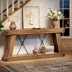 Tribesigns 70.87" Farmhouse Console Table - Image 4