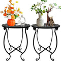 Outdoor Side Tables, Plant Stand by ZEECER