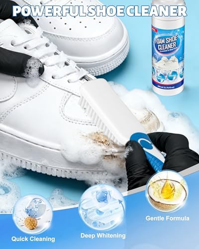 Jevvu Shoe Cleaner, Sneaker Cleaner Foam - Image 5