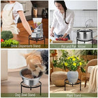 CADANI 5 Pack Metal Plant Stands - Image 6