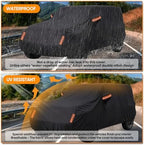 Wrangler Car Cover for Jeep Wrangler 4 Door Waterproof 2006-2026 JK JL - Image 6