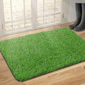 Artificial Grass Door Mat, Thick Turf Grass Dog Indoor/Outdoor Rug by TREETONE