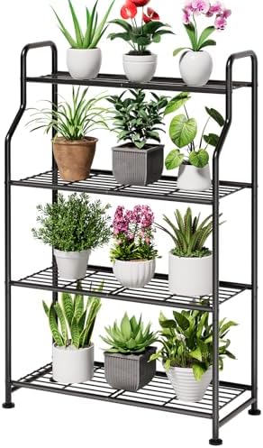 Kitsure Metal Plant Stand Indoor & Outdoor by Kitsure