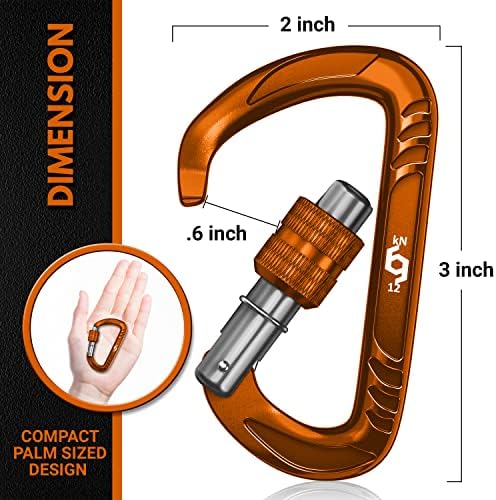 Rhino Produxs 12kN Heavy Duty Carabiner Clips - Image 2