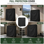 Treadmill Cover, Running Machine Cover, Oxford Cloth Waterproof Dustproof - Image 3