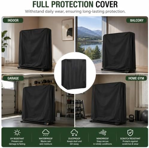 Treadmill Cover, Running Machine Cover, Oxford Cloth Waterproof Dustproof - Image 3