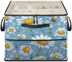 Daisy Floral Shoe Organizer for Closet - Image 2