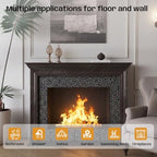 Stone Pebble Tile Black Sliced for Bathroom Shower Floor, 5 Sheets - Image 6