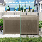 60 Gal Outdoor Storage Box Waterproof Lockable Deck Box Grey - Image 5