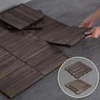 Yaheetech 11PCS Interlocking Deck Tiles Outdoor Patio Floor - Image 6