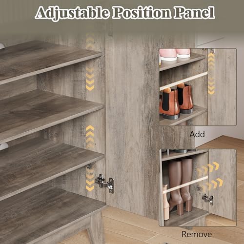 HUANLEGO Shoe Cabinet Storage for Entryway - Image 4