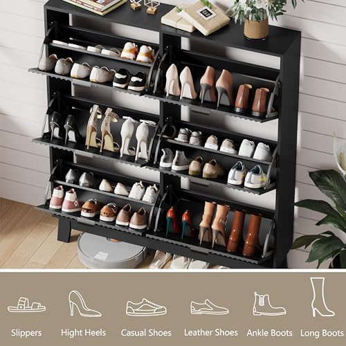 HUANLEGO Shoe Cabinet Storage for Entryway - Image 3