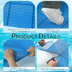 Tondiamo Pool Mats Non Slip Drainage Floor Pool Deck Mats, 3X 10 Ft - Image 4