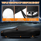 Camaro Car Cover Fit for Chevy Camaro 2010-2026 Waterproof All Weather - Image 4