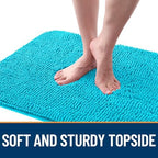 OLANLY Dog Door Mat for Muddy Paws 70x24, Super Absorbent Chenille Mud Mat - Image 4