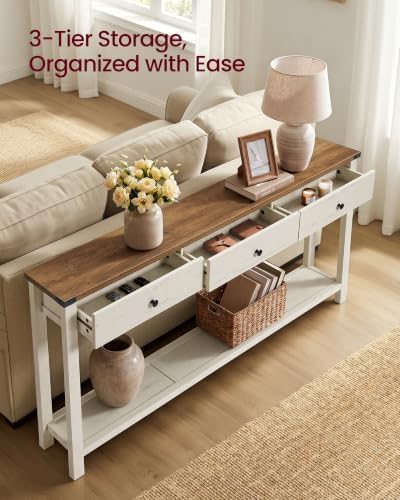 VASAGLE 63 Inche Narrow Console Table - Image 4