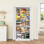 Letaya White Storage Cabinet - Image 6
