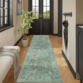 DUKINO 2x10 Kitchen Runner Rug, Soft Non Slip Animal Washable Rug by DUKINO
