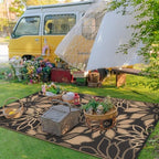 GENIMO Outdoor Rug, Waterproof Plastic Rugs - Image 5