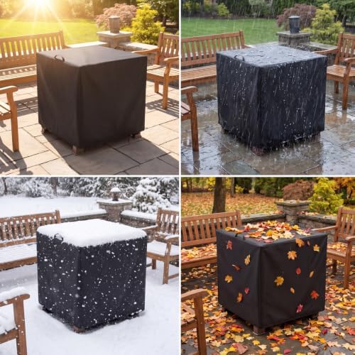 420D Fire Pit Cover Square 45 Inch fit - Image 6