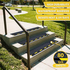 LifeGrip Reflective Anti Slip Stair Treads 6"x28" 10-Pack - Image 4