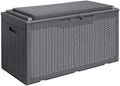 Devoko 100 Gallon Resin Waterproof Outdoor Storage Box by DEVOKO