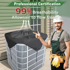 Central Air Conditioner Cover for Outside Winter, 32x32in Universal Air - Image 2